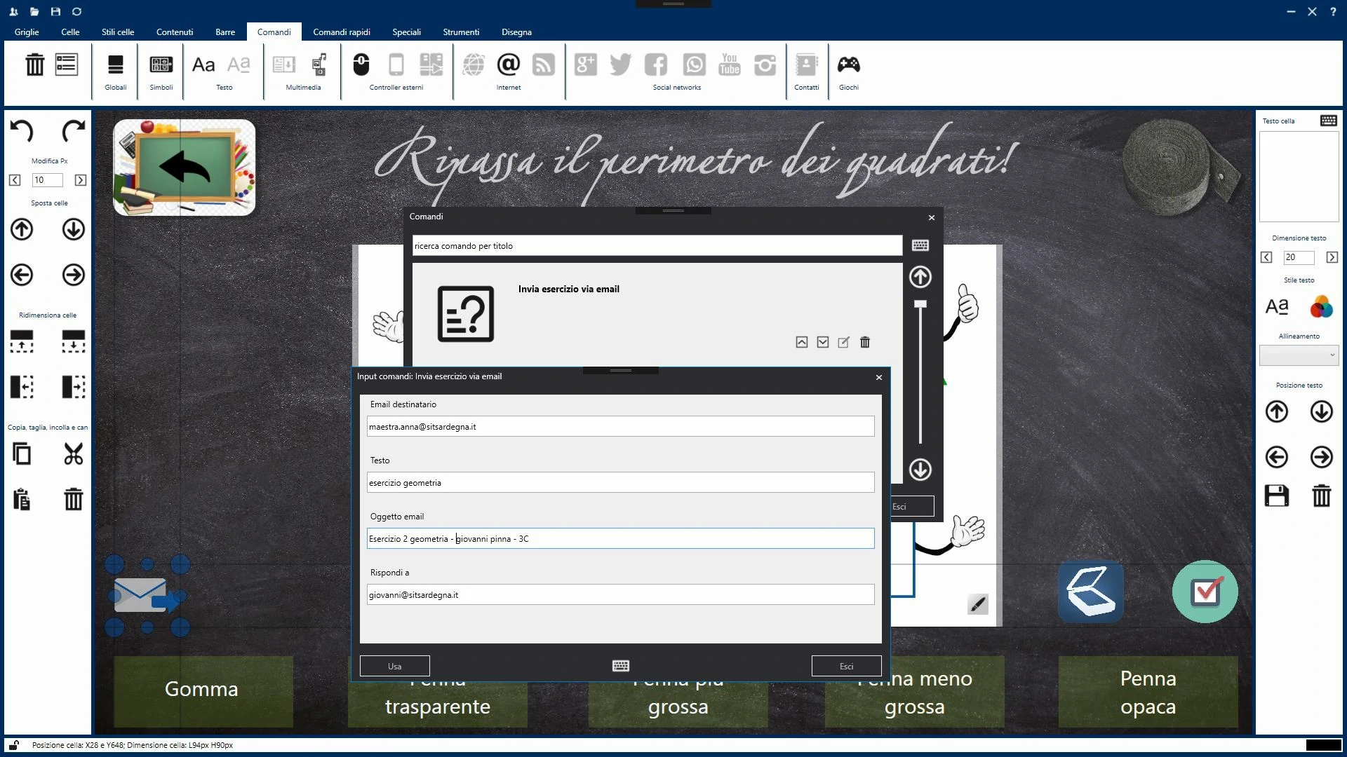 invio_esercizi_email